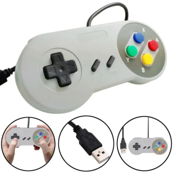 Controle Usb Snes Super nintendo PC - Image 2