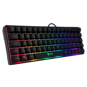 Teclado Gamer Semi Mecânico Led Rgb Evolut